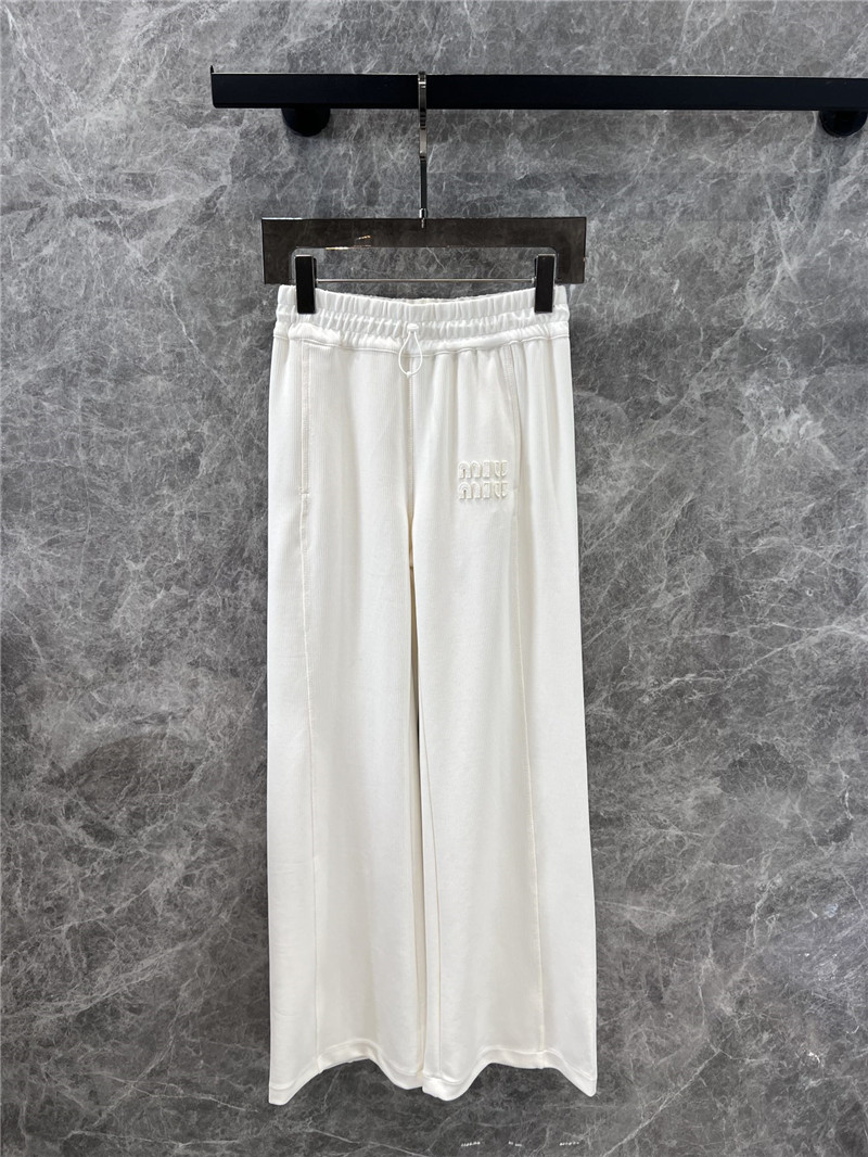 M1um1u casual straight trousers
