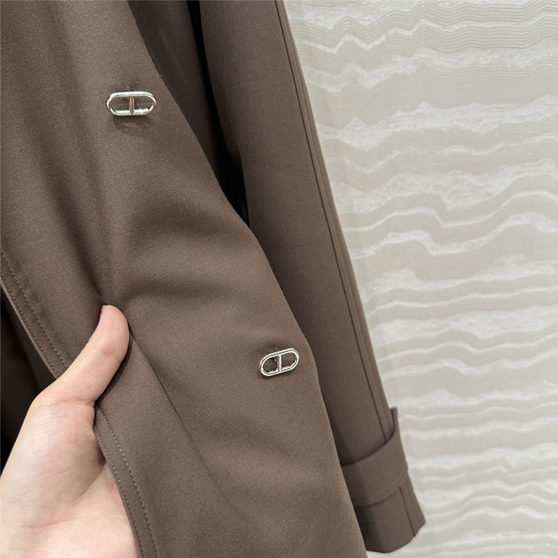 H**me5 oversized trench coat