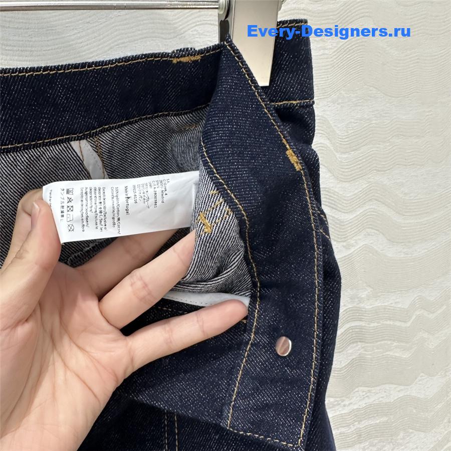 L0ew* denim skirt