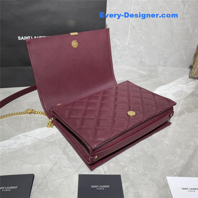 Y51 becky sheepskin chain bag