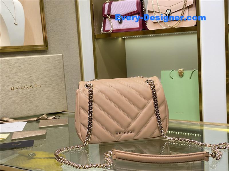 Bv1g*ai serpenti cabochon shoulder bag