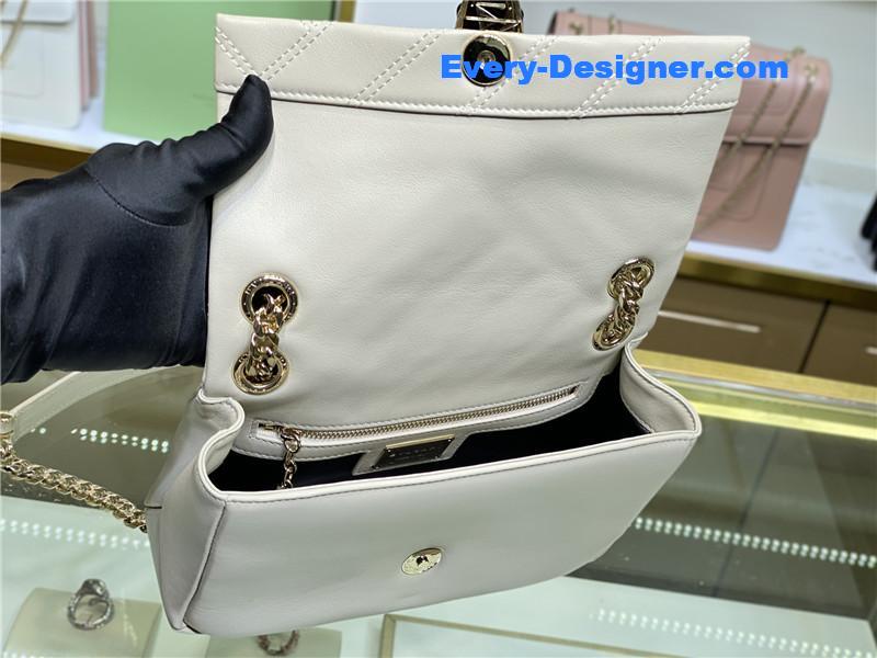 Bv1g*ai serpenti cabochon shoulder bag