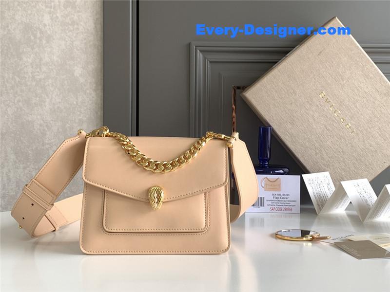 Bv1g*ai serpenti forever shoulder bag pink