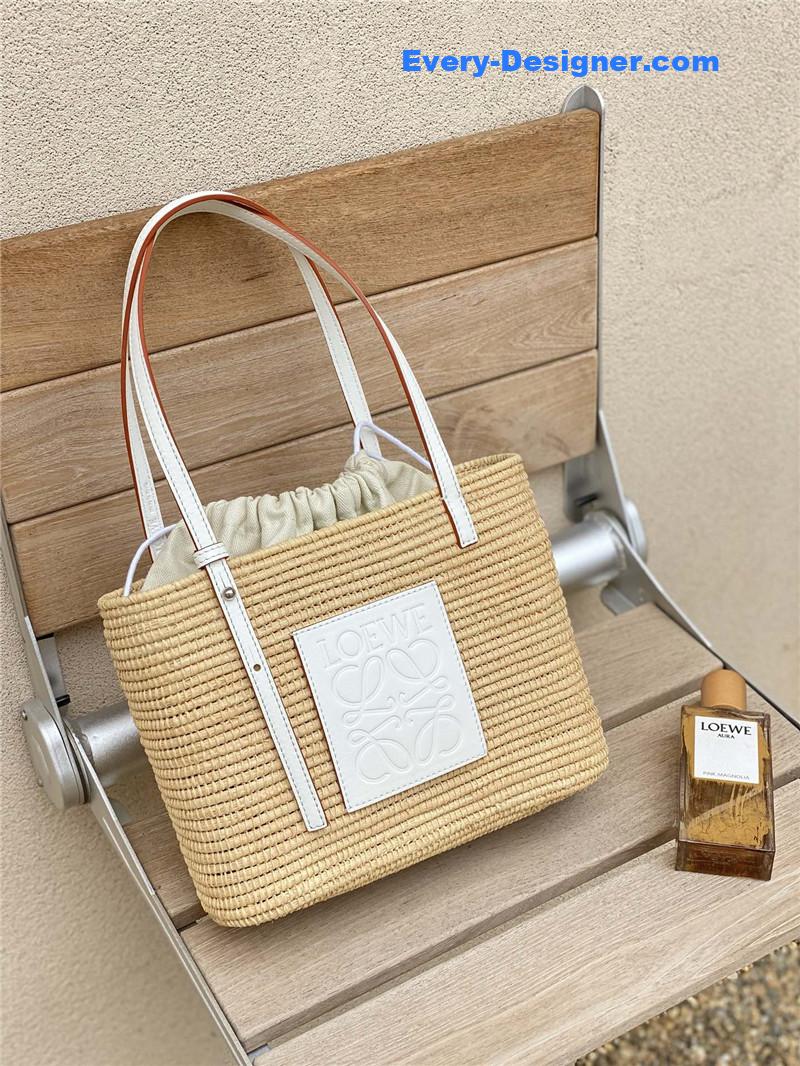L0ew* shigra basket bag