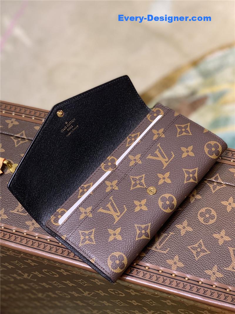 l0vis Vvtt0n lv sarah wallet monogram
