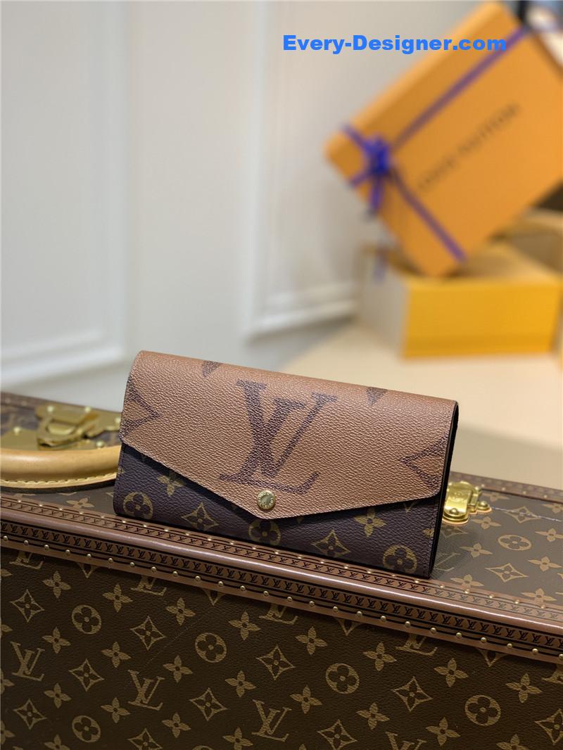 l0vis Vvtt0n lv sarah wallet monogram