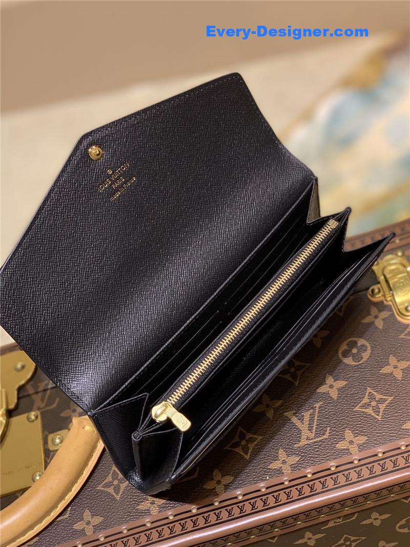 l0vis Vvtt0n lv sarah wallet monogram
