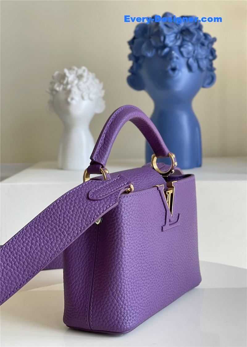 l0vis Vvtt0n lv capucines mini bag purple