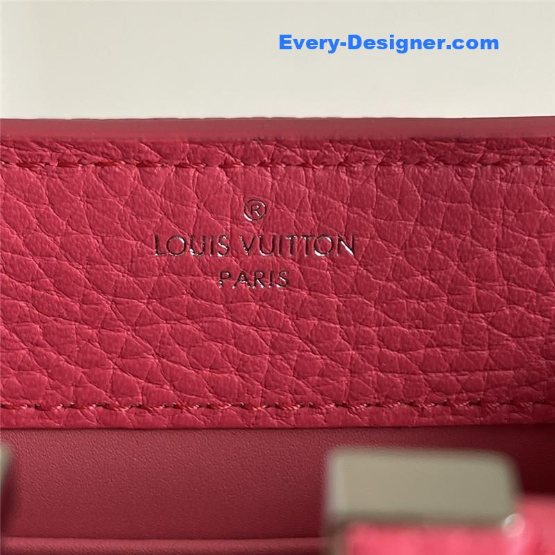 l0vis Vvtt0n lv capucines mini bag red