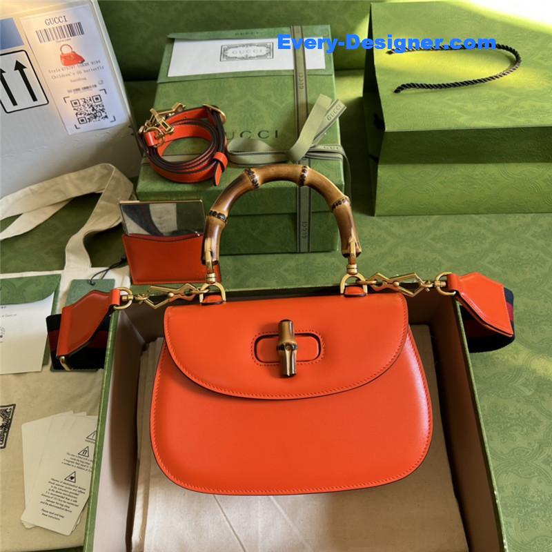 Gvc*1 bamboo 1947 series bamboo small handbag
