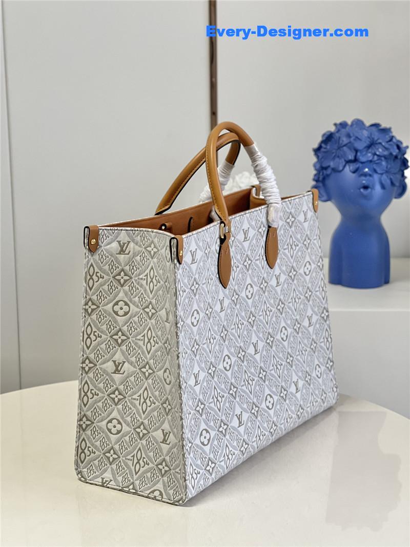l0vis Vvtt0n lv onthego large canvas bag