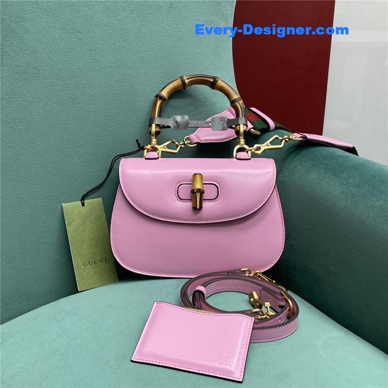 Gvc*1 bamboo jumbo small top handle bag