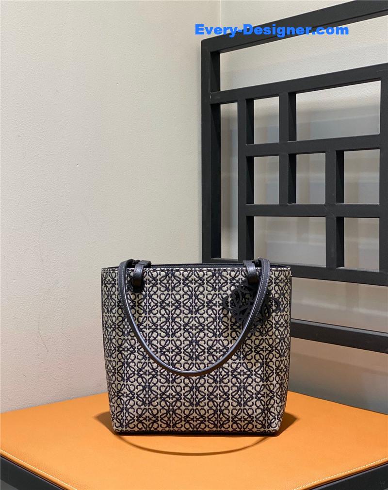 L0ew* square tote bag