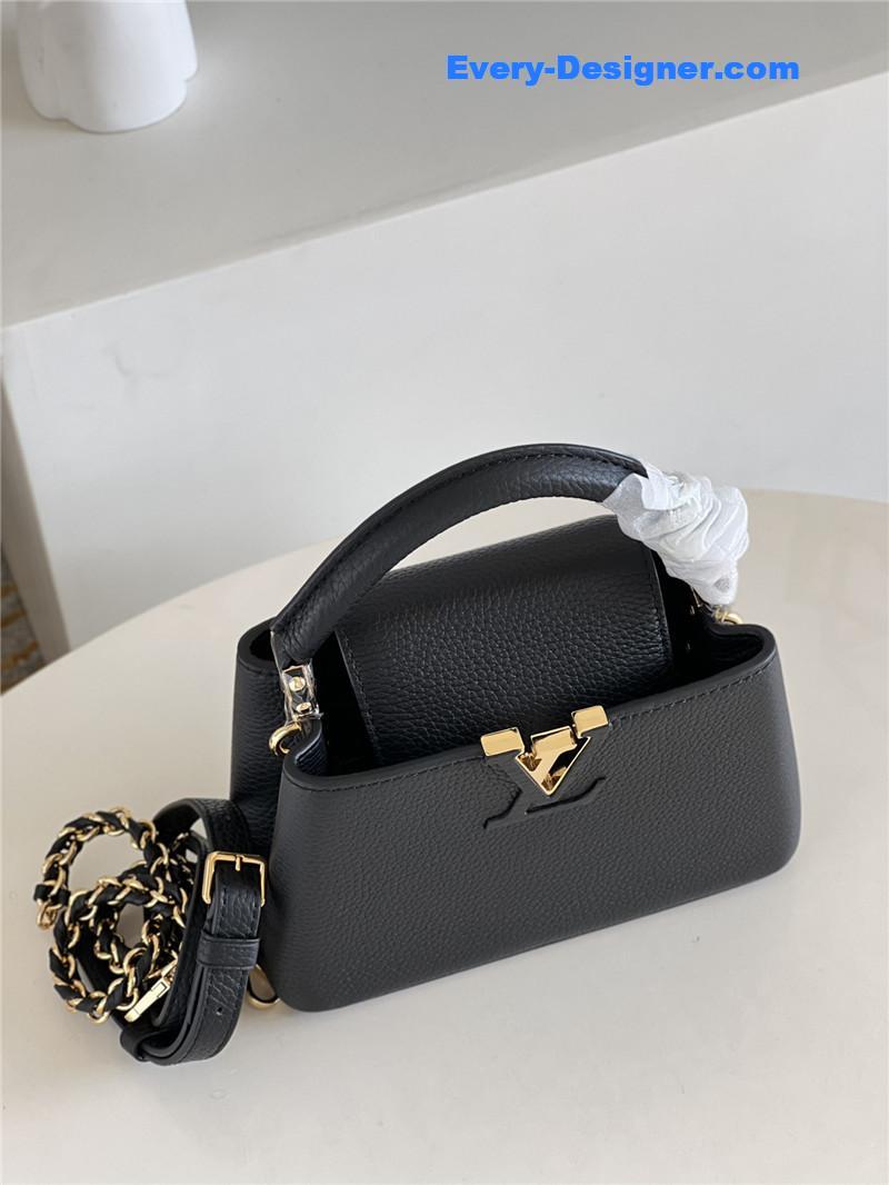 l0vis Vvtt0n lv capucines mini bag black