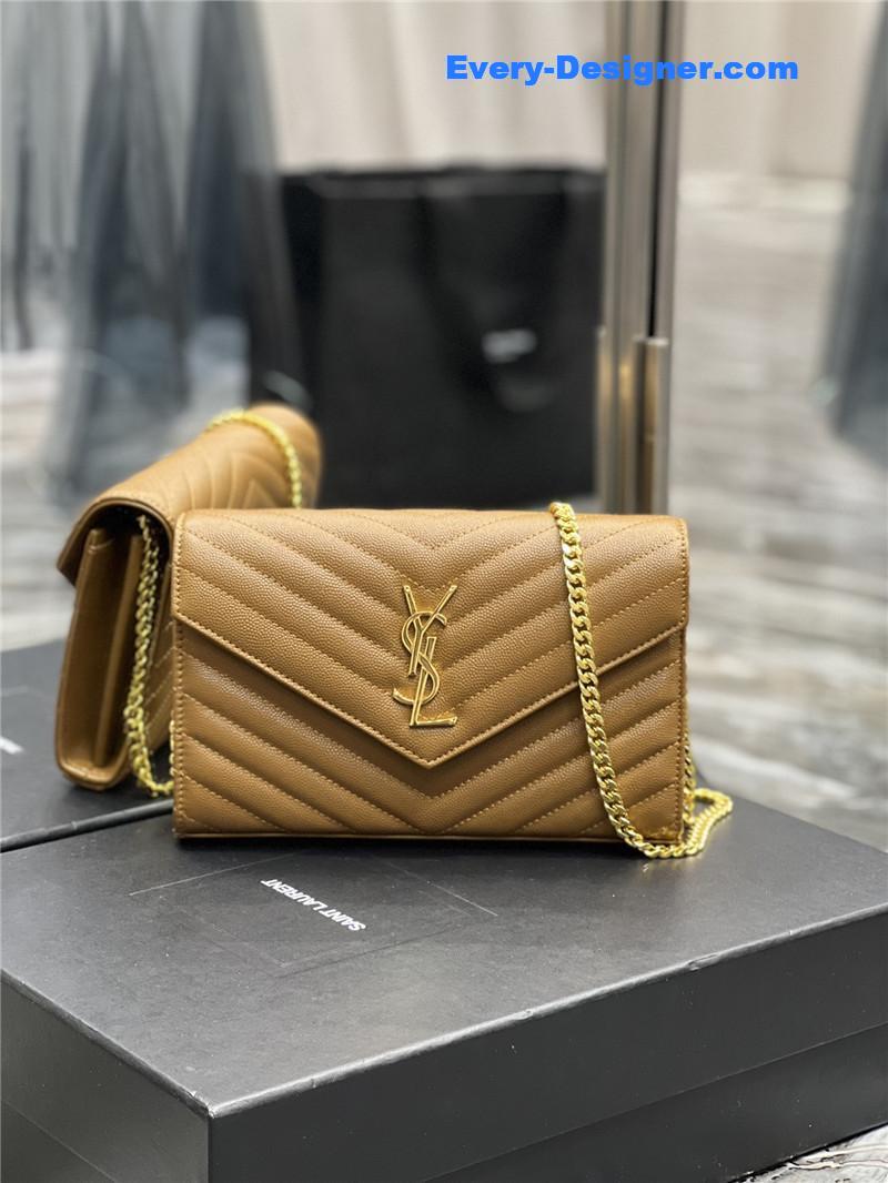 Y51 monogram leather pouch