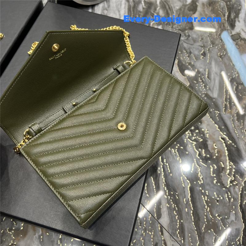 Y51 monogram leather pouch