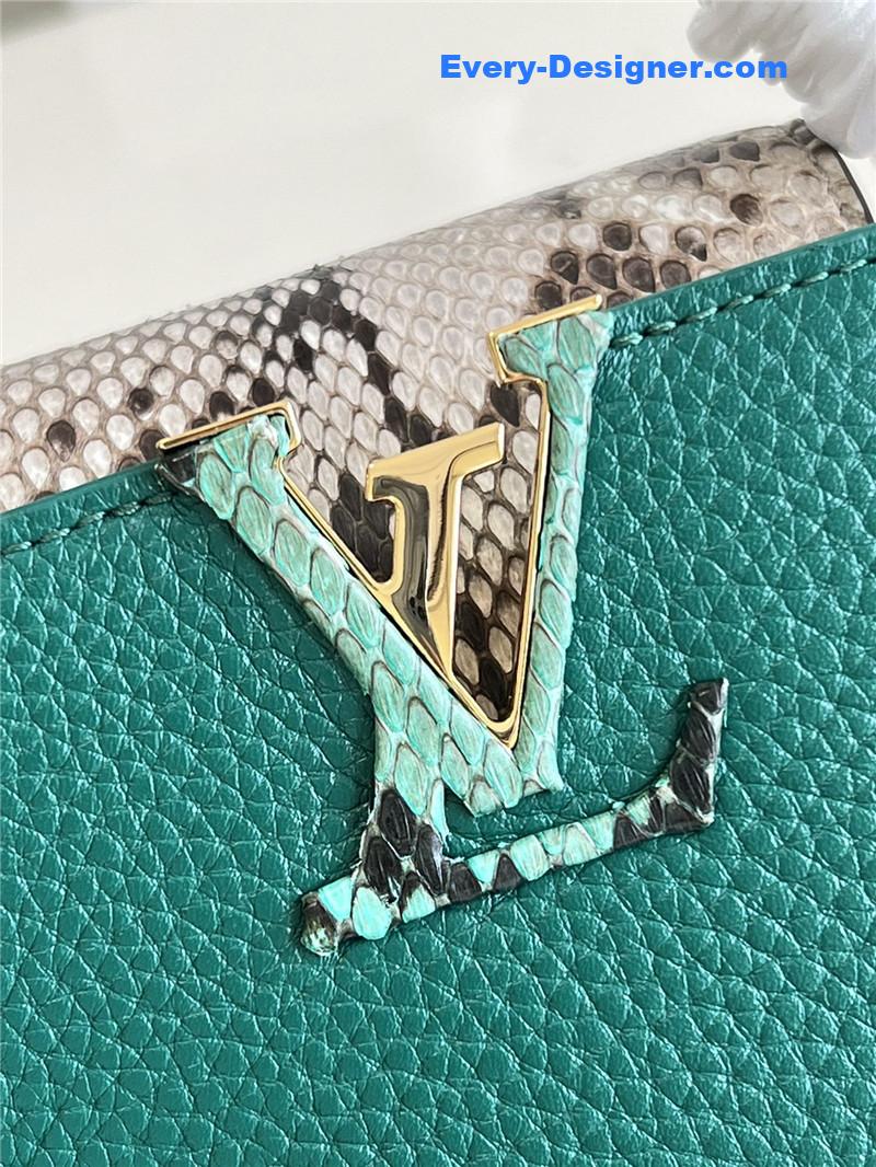 l0vis Vvtt0n lv capucines mini bag green