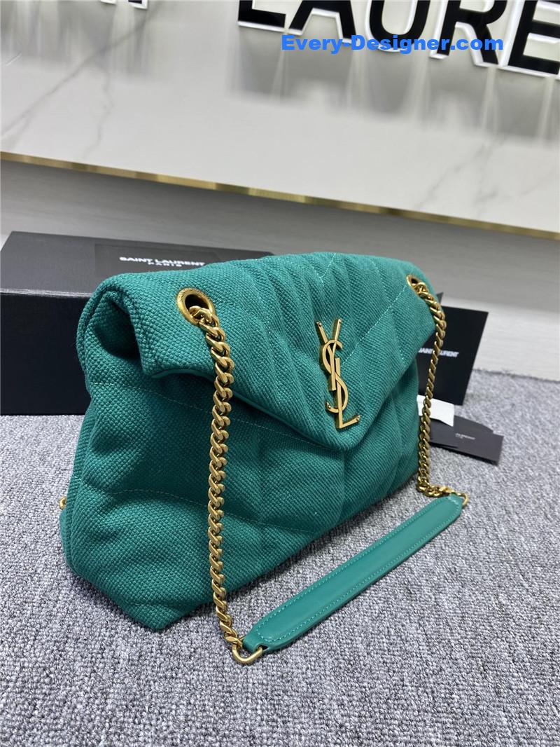 Y51 lou lou canvas chain bag