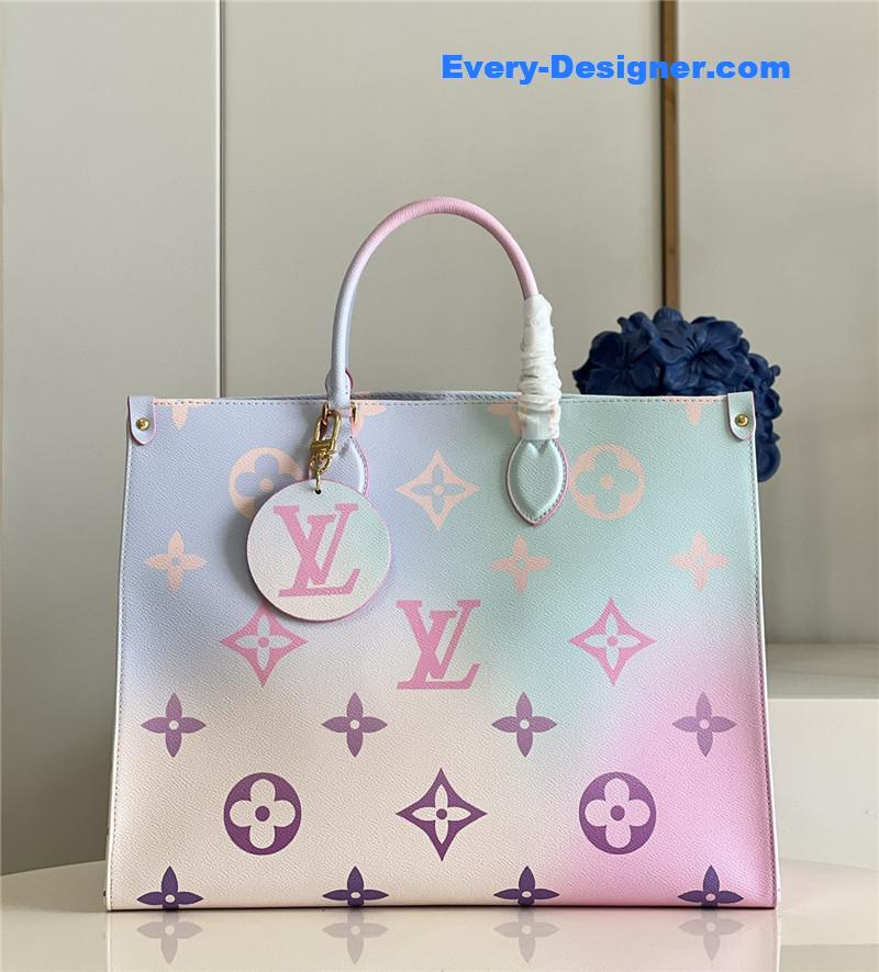 l0vis Vvtt0n lv onthego gradient color bag