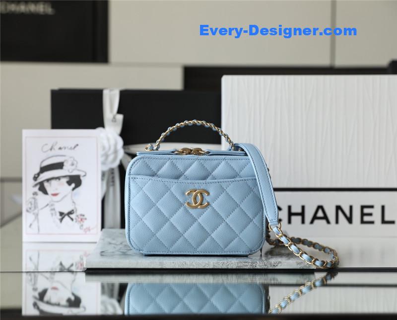 Ch**el vanity case handle camera bag small