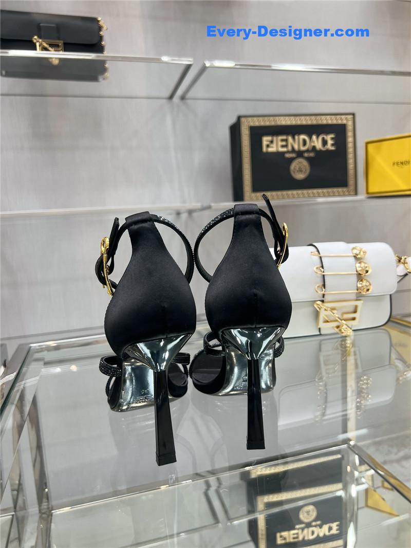 F**di joint catwalk show sandals