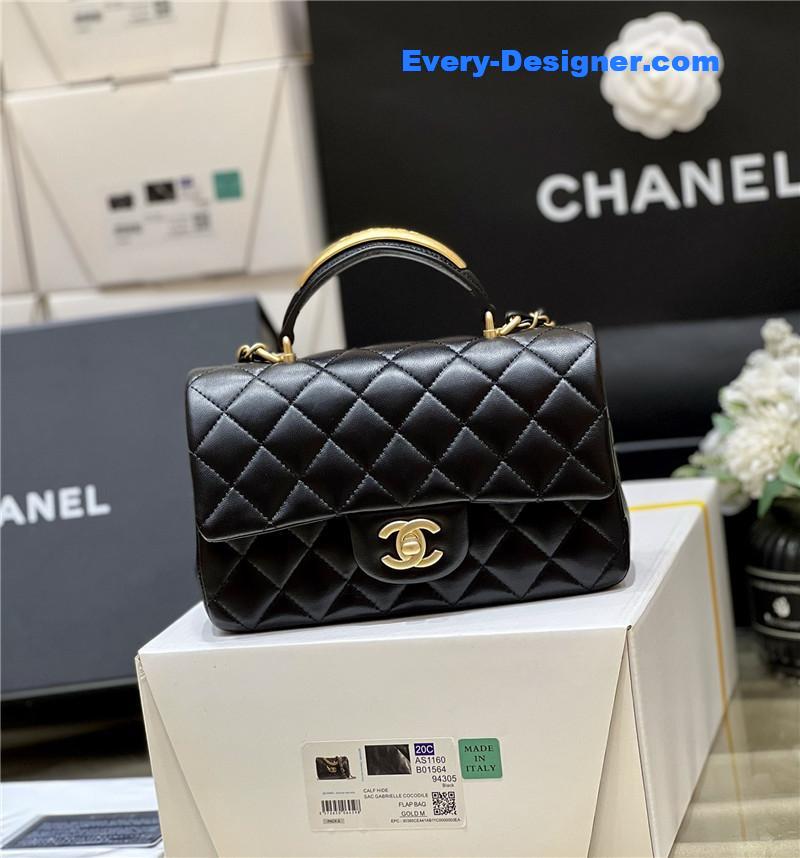 Ch**el cf mini handle bag