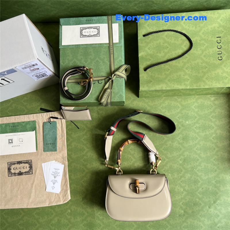 Gvc*1 bamboo 1947 series bamboo small handbag