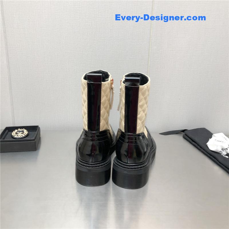 CC classic c embroidery ankle boots