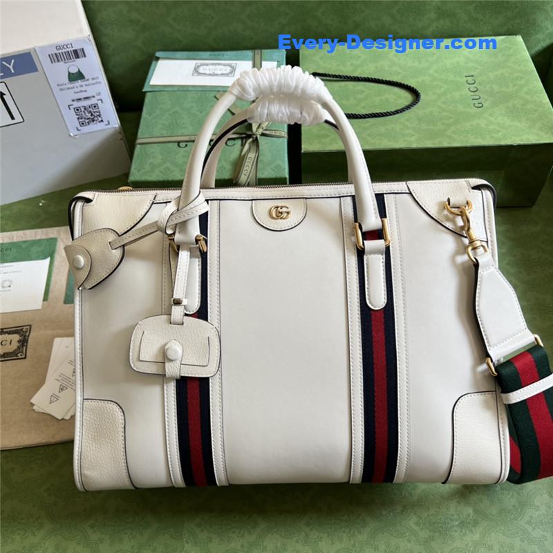 Gvc*1 striped web tote