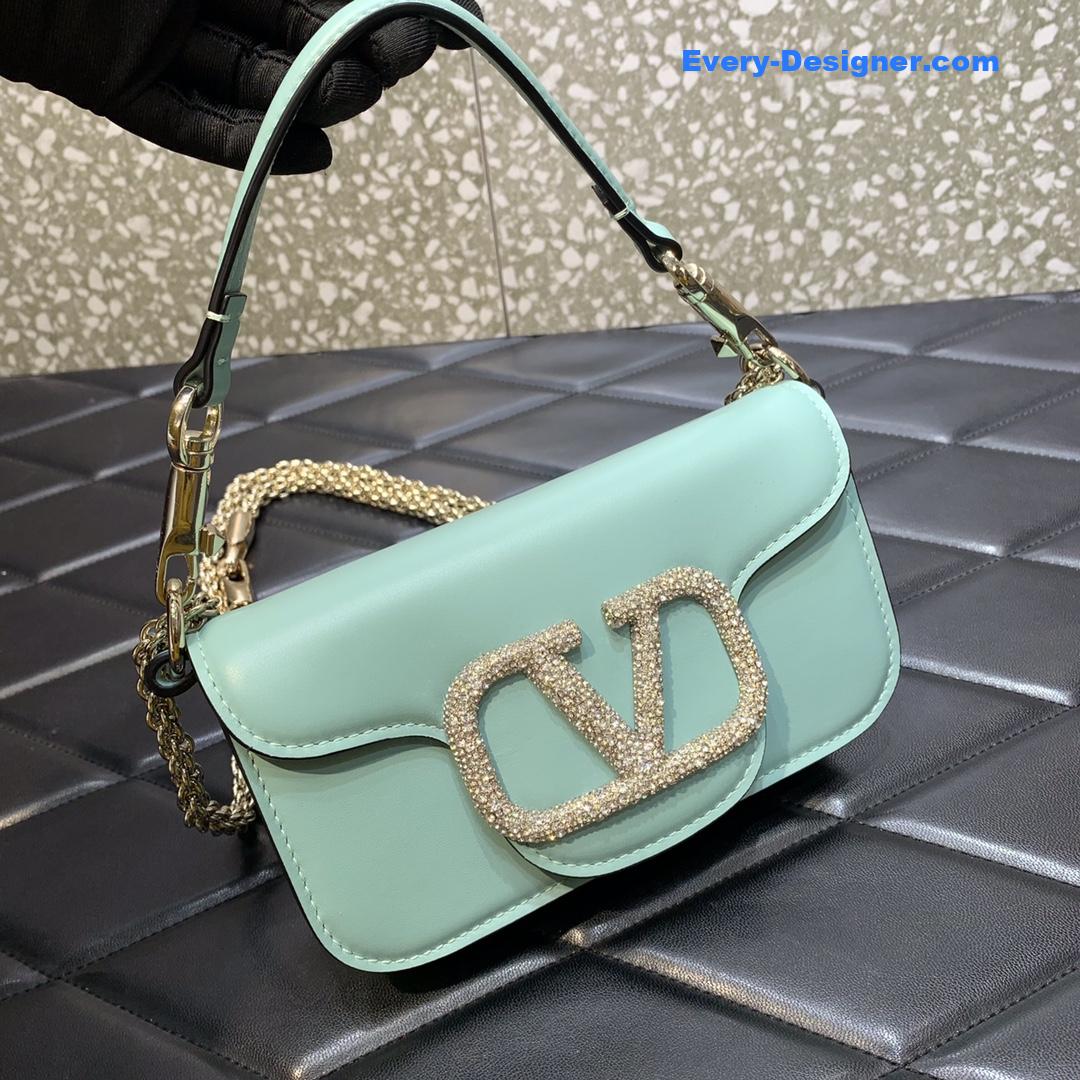 Va1e*ntin0 garavani mini loco bag