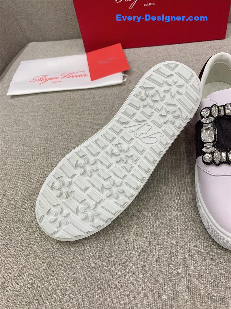 roger u1u1er new d1am0nd buckle casual shoes