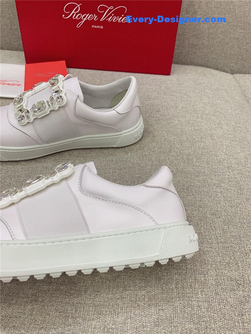 roger u1u1er new d1am0nd buckle casual shoes