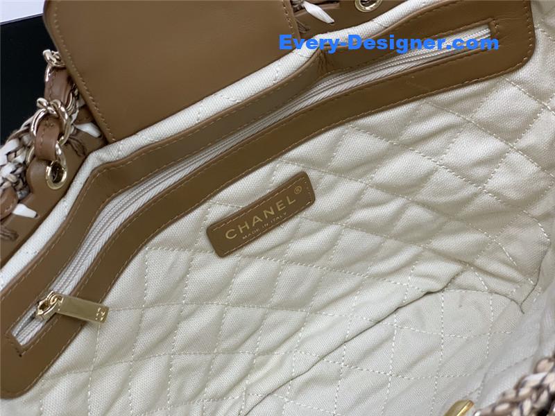 Ch**el straw bag