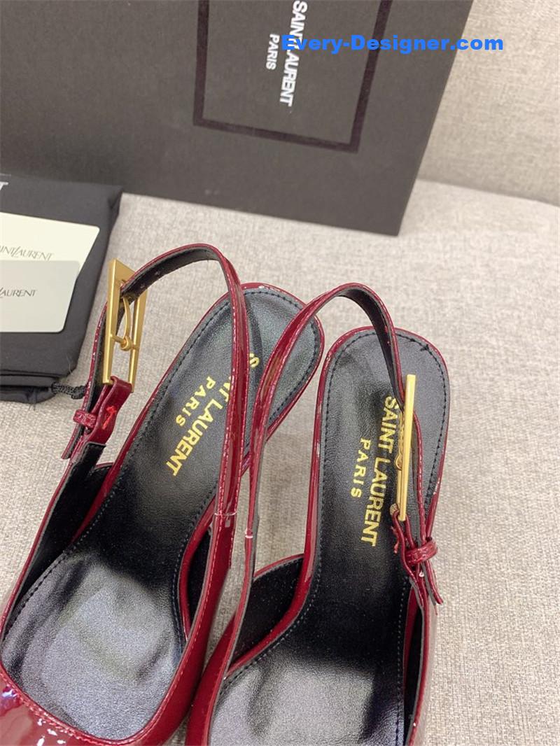Versace Pointed Toe Heels Sandals