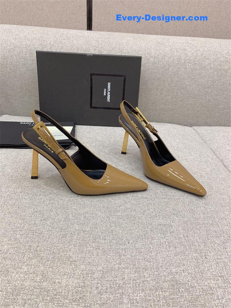 Versace Pointed Toe Heels Sandals