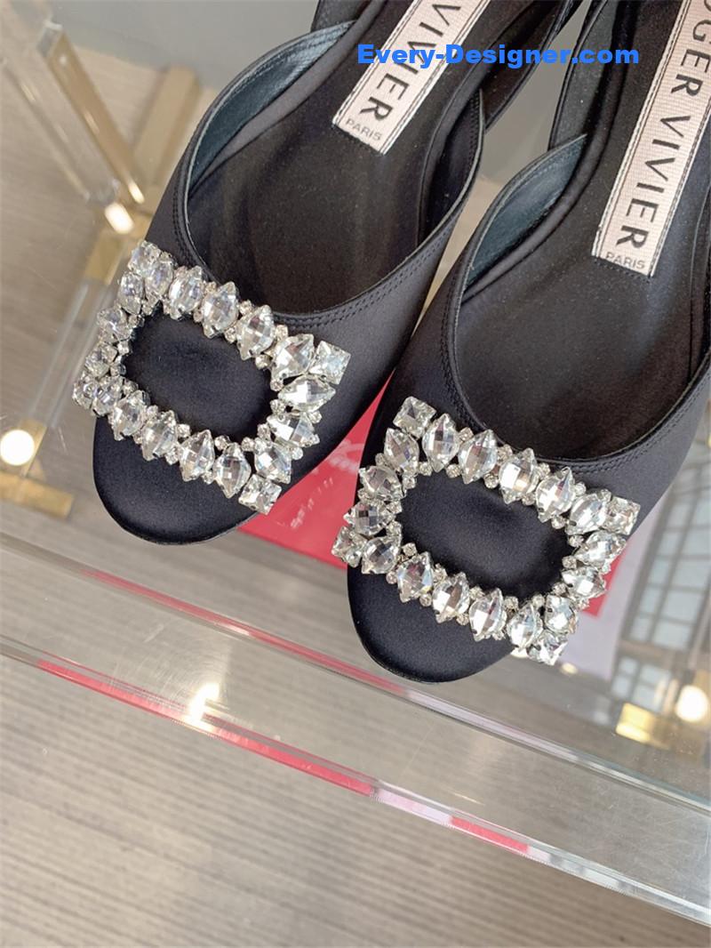 roger u1u1er new hollow square buckle flat bottom