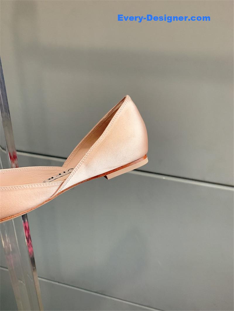 roger u1u1er new hollow square buckle flat bottom