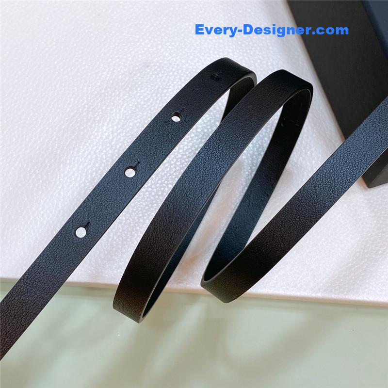 ch**el stainless steel buckle D1am0nd calfskin belt