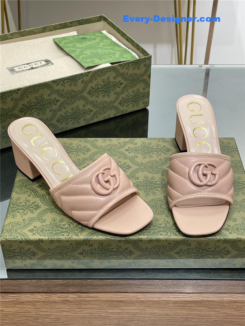 Gvc*1 gg buckle sandals slippers