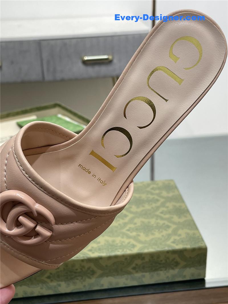 Gvc*1 gg buckle sandals slippers