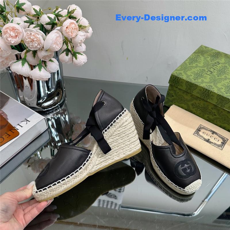 Gvc*1 wedge fisherman shoes