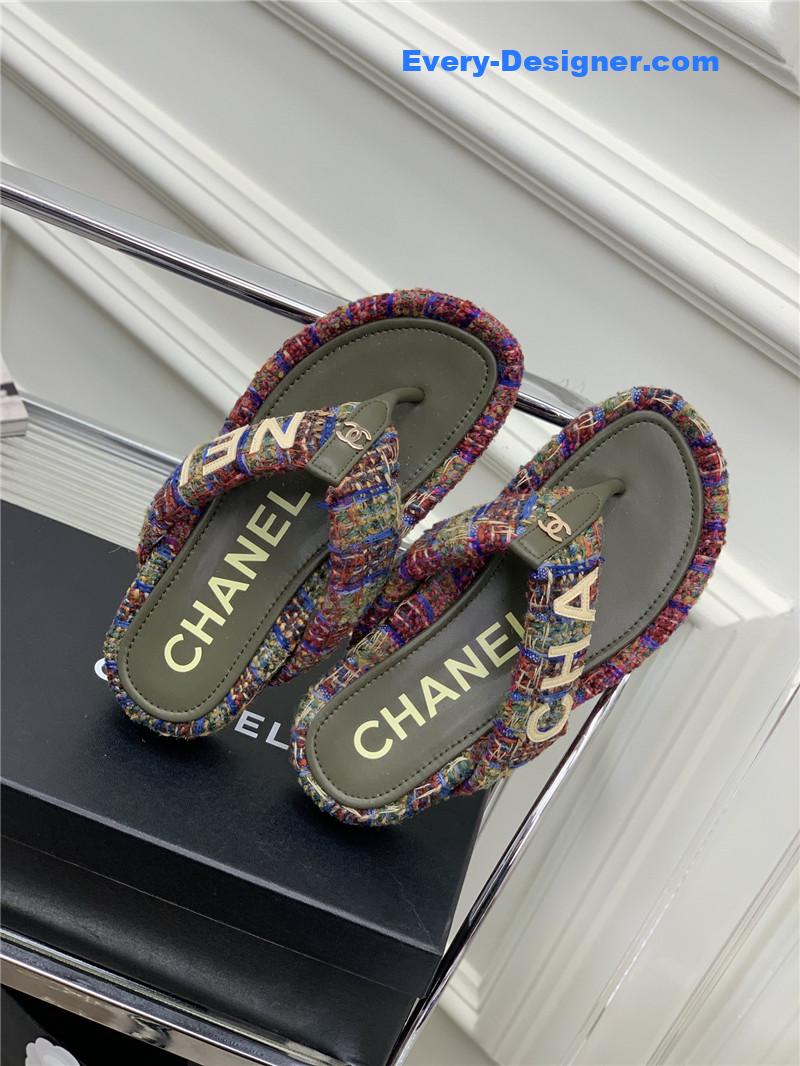 CC flip logo flops