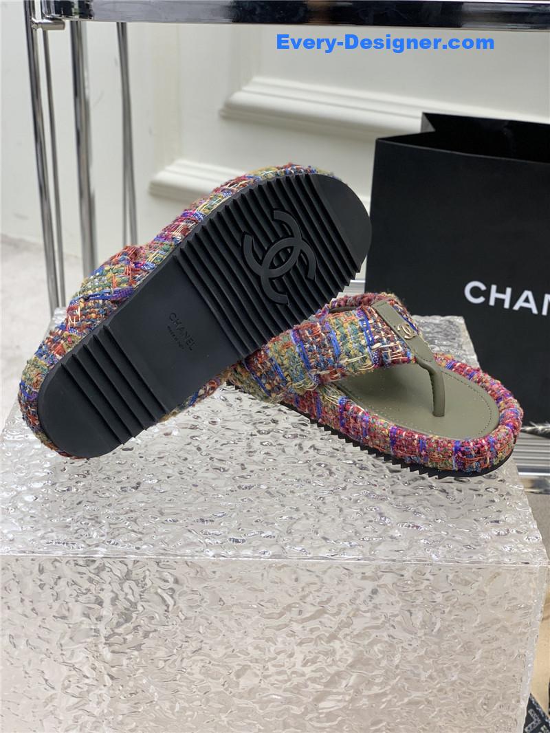 CC flip logo flops