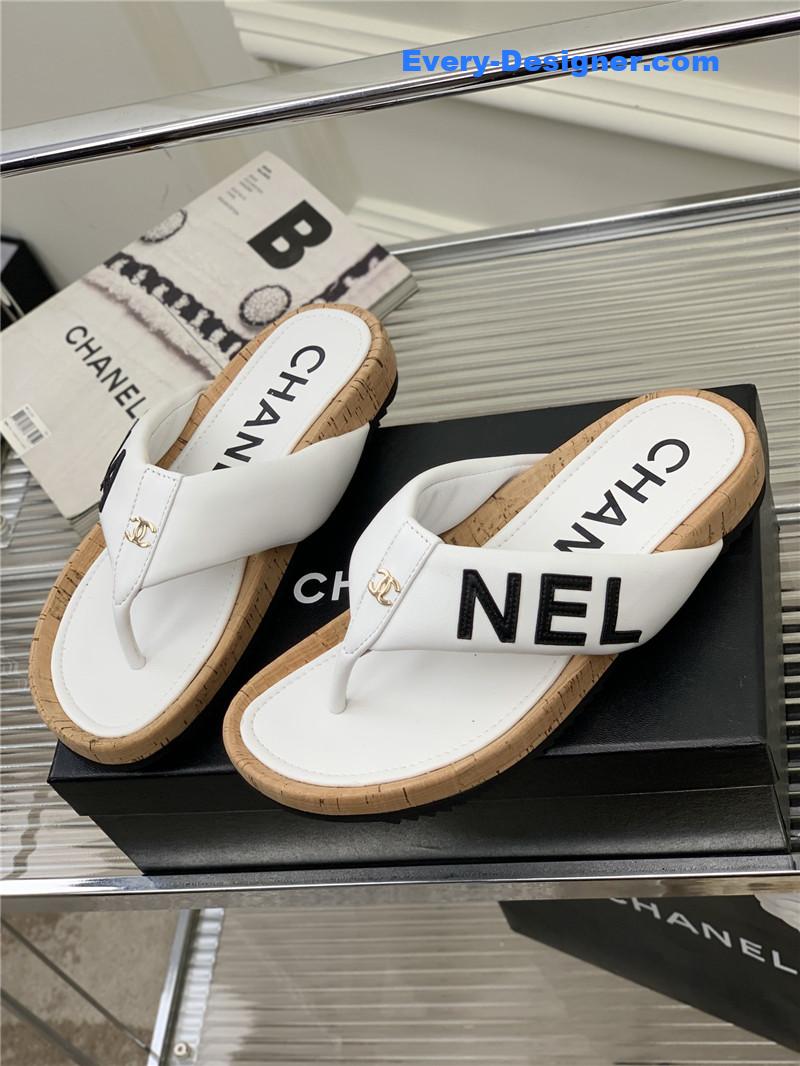 CC flip logo flops