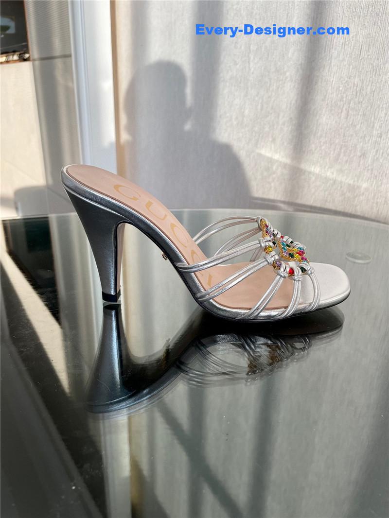 Gvc*1 new crystal embellished sandals and slippers