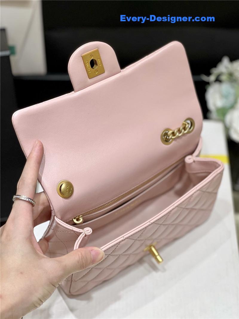 Ch**el cf camellia flap bag