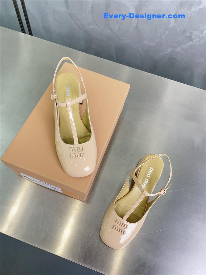 M1um1u mary jane t strap shoes