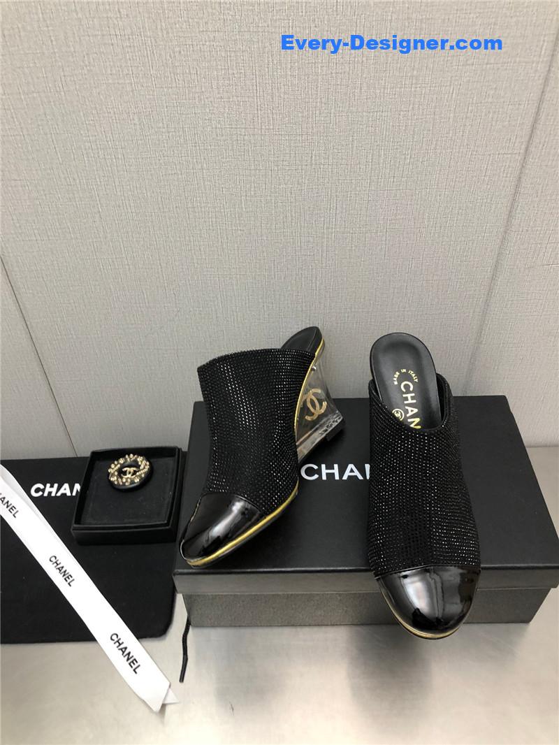 CC counter catwalk platform slippers
