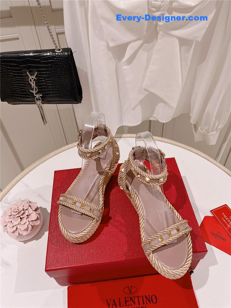 Va1e*ntin0 studded sandals for women