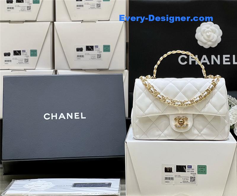 Ch**el cf handle mini bag